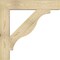 Ekena Millwork Funston Block Rough Sawn Bracket, Douglas Fir, 6"W x 38"D x 38"H BKT06X38X38FST05RDF - alternate 3